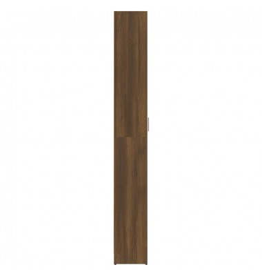  Drabužių spinta, ruda ąžuolo, 55x25x189cm, mediena - Drabužių spintos - 7
