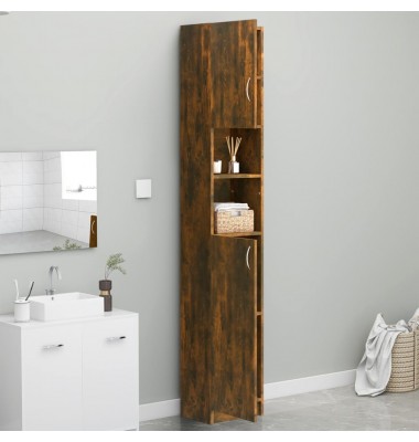 Vonios spintelė, dūminio ąžuolo, 32x25,5x190cm, mediena - Vonios spintelės, veidrodžiai - 9