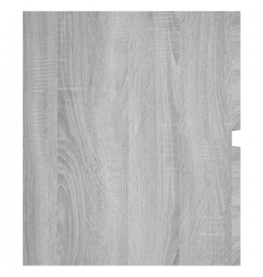 Spintelė praustuvui, pilka ąžuolo, 100x38,5x45cm, mediena - Vonios spintelės, veidrodžiai - 5