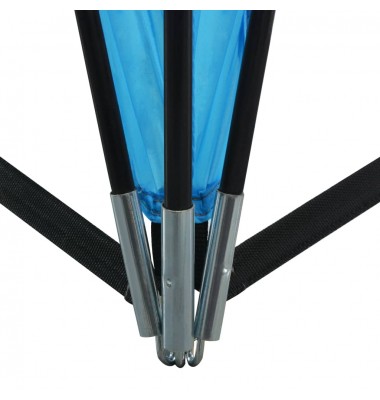  Proginė palapinė, šviesiai mėlyna, 450x450x265cm, arkinė - Lauko pavėsinės - 3