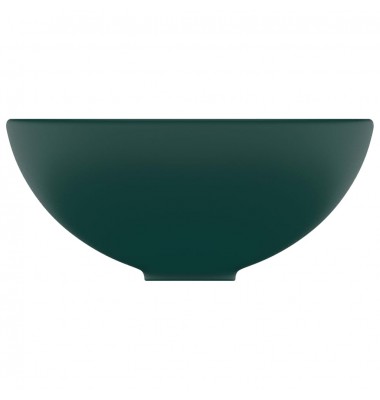  Prabangus praustuvas, matinis žalias, 32,5x14cm, keramika - Vonios praustuvai - 4