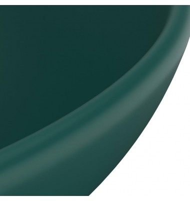  Prabangus praustuvas, matinis žalias, 32,5x14cm, keramika - Vonios praustuvai - 5