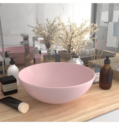  Vonios kambario praustuvas, matinis rožinis, keramika