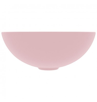  Vonios kambario praustuvas, matinis rožinis, keramika - Vonios praustuvai - 3