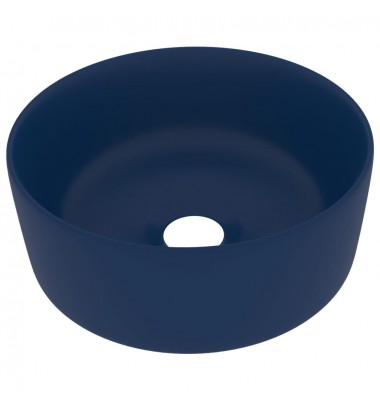  Prabangus praustuvas, matinis mėlynas, 40x15cm, keramika - Vonios praustuvai - 2