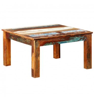  Kavos staliukas, kvadratinis, perdirbta mediena  - Kavos staliukai - 1
