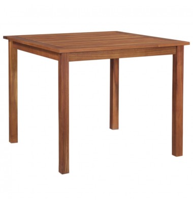  Sodo stalas, 85x85x74cm, akacijos medienos masyvas - Lauko stalai, staliukai - 1