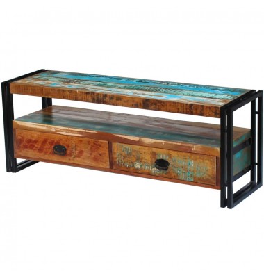  TV staliukas, perdirbtos medienos masyvas - TV spintelės - 1