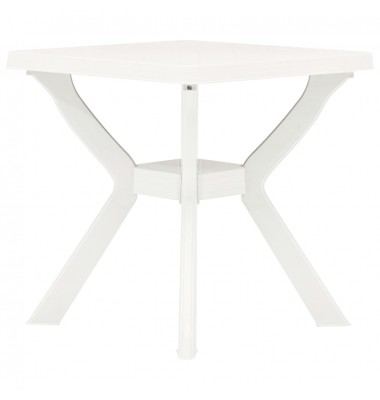  Bistro staliukas, baltos spalvos, 70x70x72cm, plastikas - Lauko stalai, staliukai - 1