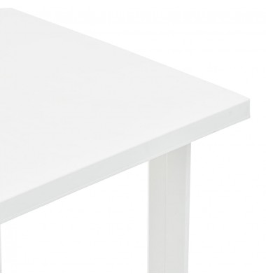  Sodo stalas, baltos spalvos, 80x75x72cm, plastikas - Lauko stalai, staliukai - 4