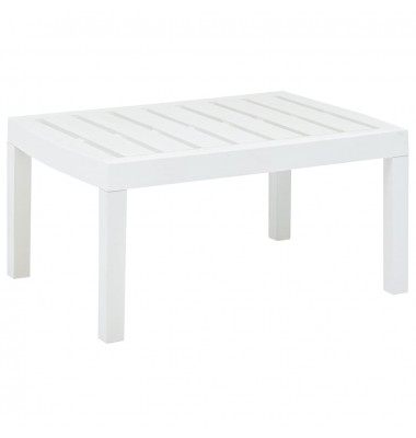  Sodo stalas, baltos spalvos, 78x55x38cm, plastikas - Lauko stalai, staliukai - 1
