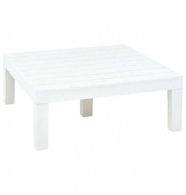  Sodo staliukas, baltos spalvos, 78x78x31cm, plastikas - Lauko stalai, staliukai - 2