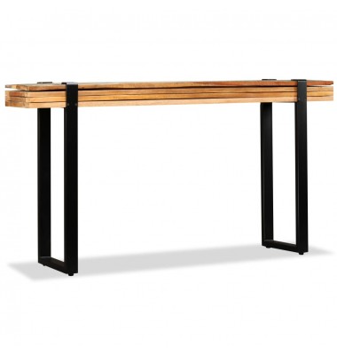  Konsolinis staliukas, tvirta perdirbta mediena, reguliuojamas  - Žurnaliniai staliukai - 6
