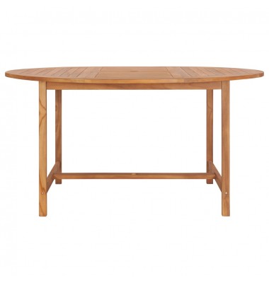  Sodo stalas, 150x76cm, tikmedžio medienos masyvas - Lauko stalai, staliukai - 1