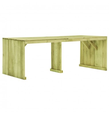  Sodo stalas, 220x101,5x80cm, impregnuota pušies mediena - Lauko stalai, staliukai - 1