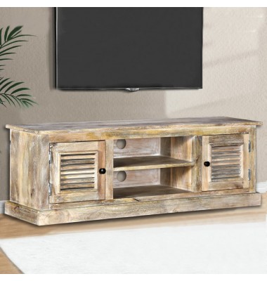  TV staliukas iš tvirtos mango medienos - TV spintelės - 1