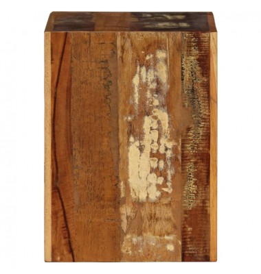  Taburetė, 40x30x40cm, perdirbtos medienos masyvas - Žurnaliniai staliukai - 3