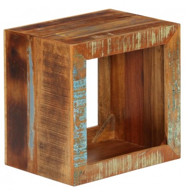  Taburetė, 40x30x40cm, perdirbtos medienos masyvas - Žurnaliniai staliukai - 10