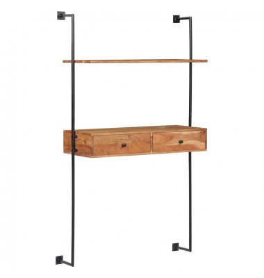  Sieninis stalas, 90x40x170 cm, akacijos medienos masyvas - Pakabinamos lentynos, spintelės - 1