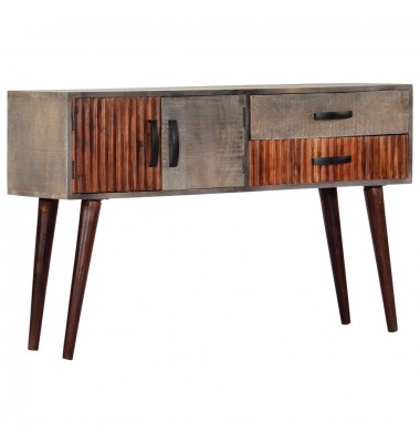  Konsolinis staliukas, pilkas, 120x35x75cm, neapd. mango mediena - Žurnaliniai staliukai - 1