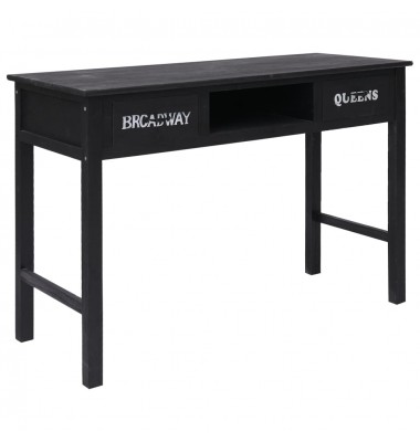  Konsolinis staliukas, juodos spalvos, 110x45x76cm, mediena - Žurnaliniai staliukai - 1
