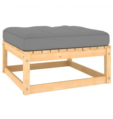  Sodo pakoja su pagalvėle, pušies medienos masyvas - Moduliniai lauko baldai - 1
