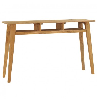  Konsolinis staliukas, 120x35x75cm, tikmedžio medienos masyvas - Žurnaliniai staliukai - 1