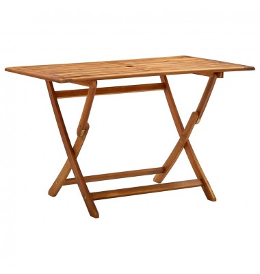 Sulankstomas sodo stalas, 120x70x75cm, akacijos masyvas - Lauko stalai, staliukai - 1