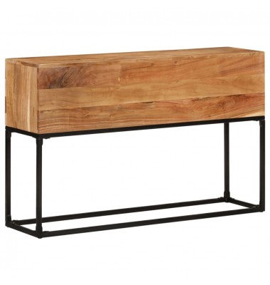  Konsolinis staliukas, 120x30x75 cm, akacijos medienos masyvas - Žurnaliniai staliukai - 1