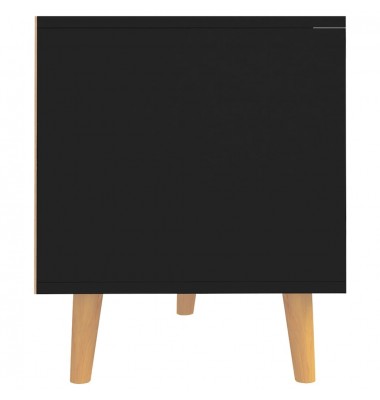  Televizoriaus spintelė, juodos spalvos, 90x40x48,5cm, MDP - TV spintelės - 6