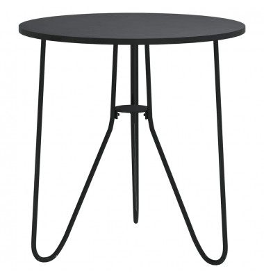  Arbatos staliukas, juodos spalvos, 48cm, MDF ir geležis - Žurnaliniai staliukai - 2