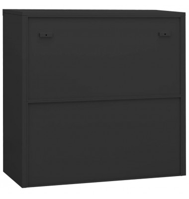  Biuro spintelė, antracito spalvos, 90x40x90cm, plienas - Biuro spintos, spintelės - 4