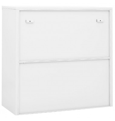  Biuro spintelė su stumdomom durim, balta, 90x40x90cm, plienas - Biuro spintos, spintelės - 5