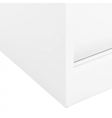  Biuro spintelė su stumdomom durim, balta, 90x40x90cm, plienas - Biuro spintos, spintelės - 6