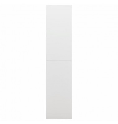  Persirengimo spintelė, baltos spalvos, 90x40x180cm, plienas - Dokumentų spintos - 3
