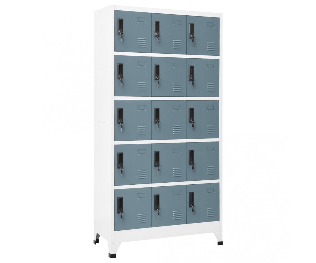 Persirengimo spintelė, pilka, 90x40x180cm, plienas - Biuro spintos, spintelės - 1 Persirengimo spintelė, pilka, 90x40x180cm, plienas - Biuro spintos, spintelės - 1