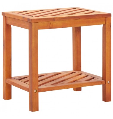 Staliukas, 45x33x45cm, akacijos medienos masyvas - Žurnaliniai staliukai - 1