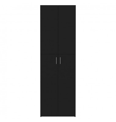  Biuro spinta, juodos spalvos, 60x32x190 cm, MDP - Dokumentų spintos - 6