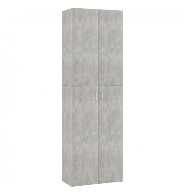  Biuro spinta, betono pilkos spalvos, 60x32x190 cm, MDP - Dokumentų spintos - 2