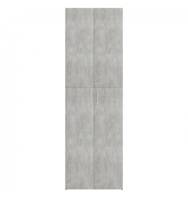  Biuro spinta, betono pilkos spalvos, 60x32x190 cm, MDP - Dokumentų spintos - 6