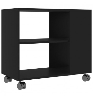 Staliukas, juodos spalvos, 70x35x55cm, mediena - Žurnaliniai staliukai - 2