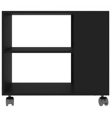  Staliukas, juodos spalvos, 70x35x55cm, mediena - Žurnaliniai staliukai - 4