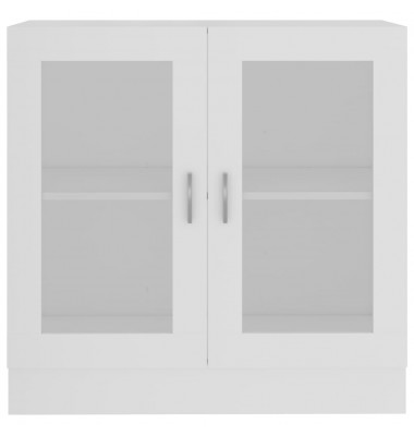  Vitrininė spintelė, baltos spalvos, 82,5x30,5x80cm, MDP - Pastatomos lentynos, spintelės - 6