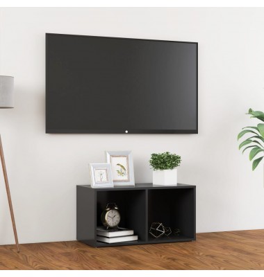  Televizoriaus spintelė, pilkos spalvos, 72x35x36,5cm, MDP - TV spintelės - 1