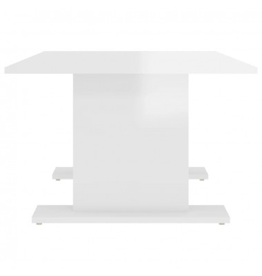  Kavos staliukas, baltos spalvos, 103,5x60x40cm, MDP, blizgus  - Kavos staliukai - 5