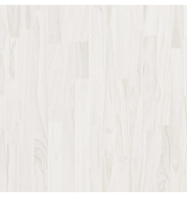  Naktinė spintelė, balta, 60x36x64cm, pušies medienos masyvas - Naktinės spintelės - 8