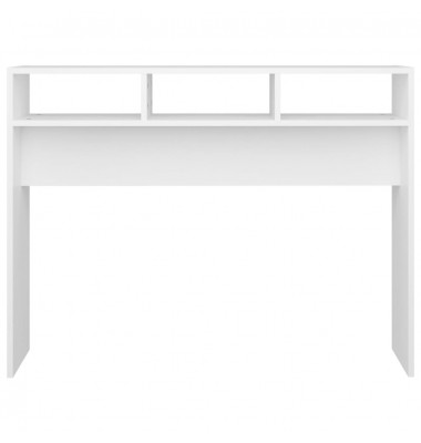  Konsolinis staliukas, baltos spalvos, 105x30x80cm, MDP - Žurnaliniai staliukai - 5