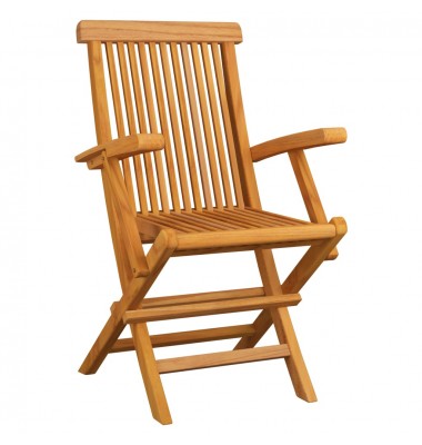  Sodo kėdės su antracito pagalvėlėmis, 6vnt., tikmedžio masyvas - Lauko kėdės - 4