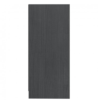  Spintelė, pilka, 35,5x33,5x76cm, pušies medienos masyvas - Biuro spintos, spintelės - 6