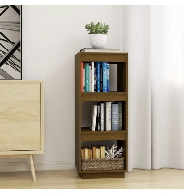  Spintelė knygoms/kambario pertvara, medaus ruda, pušies masyvas - Pastatomos lentynos, spintelės - 1